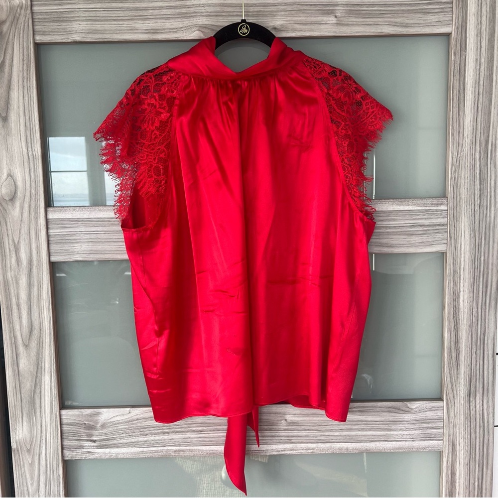 Generation Love Red Lace Camisole